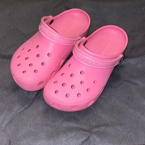 Pink Crocs!